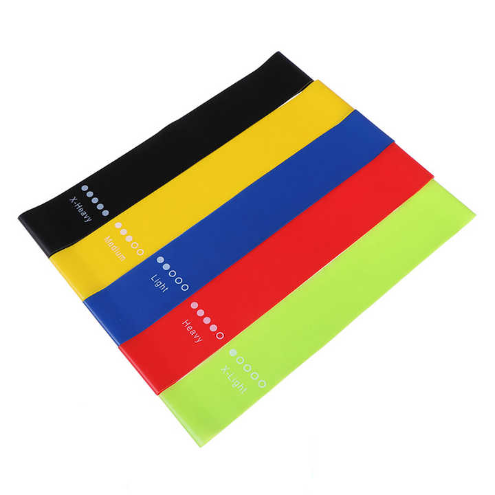 1pc TPE Resistance Band With Different Strength Levels, Fitness Rubber