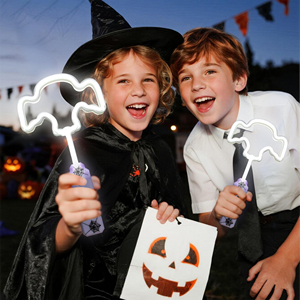 Juguete Luminoso de Moda, Barra Luminosa LED de 10 Pulgadas con Diseño de Fantasma, Ideal para Disfraces de Halloween y Fiestas - Product Image 3