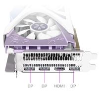 Carte graphique de bureau YESTON SAKURA RX6750XT 12GD6 pour PC de jeu, composants 12 Go GDDR6, refroidissement par ventilateur PCI Express