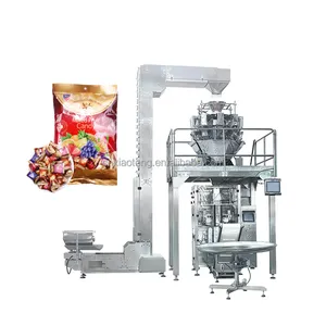 Multi Function automatic plastic bag cotton candy filling and sealing machine