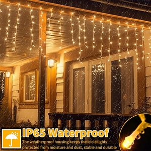 Solar Powered Plastic String Lights 3M-5M 8 Flash Modes IP65 Waterproof for Indoor/Outdoor Use Patio Garden &amp; Decor - Product Image 3