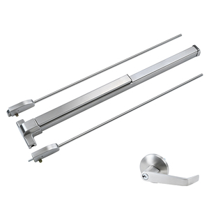 Dispositivo de Salida de Emergencia con Barra Táctil Horizontal para Puerta Cortafuegos, Dispositivo de Bloqueo de Seguridad para Puerta de Salida de Emergencia, Fácil de Usar y Duradero - Product Image 3