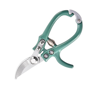Tijeras de podar Green Bypass de 15.5 cm con hoja de acero inoxidable y mango de plástico, herramienta de jardín para recortar plantas - Product Image 4