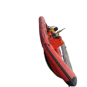 Joymax Hypalon 24.9ft RIB 760 Boat with Outboard Engine Fiberglass Inflatable Fishing Speed Yacht