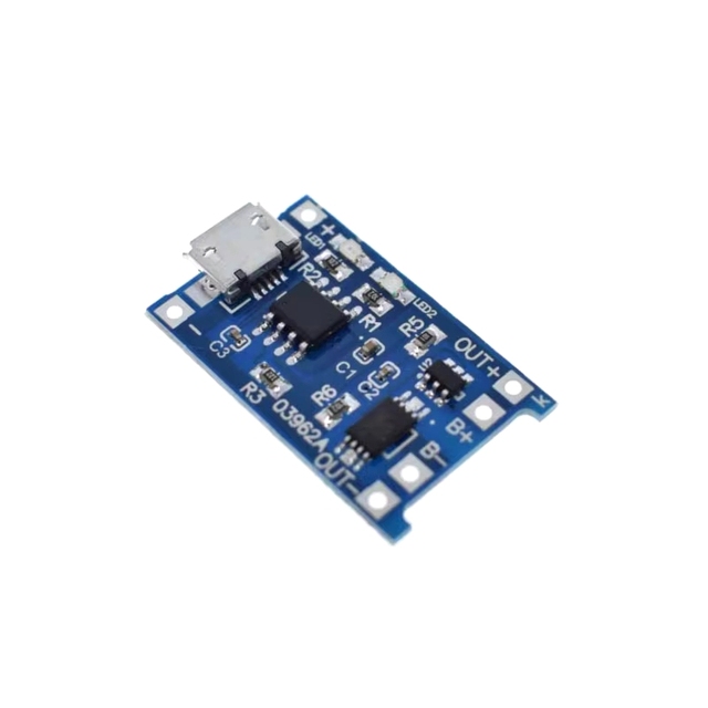 ZYSY Usb 5v 1a 18650 Lithium Battery Charging Board Charger Module With Dual Functions Tp4056