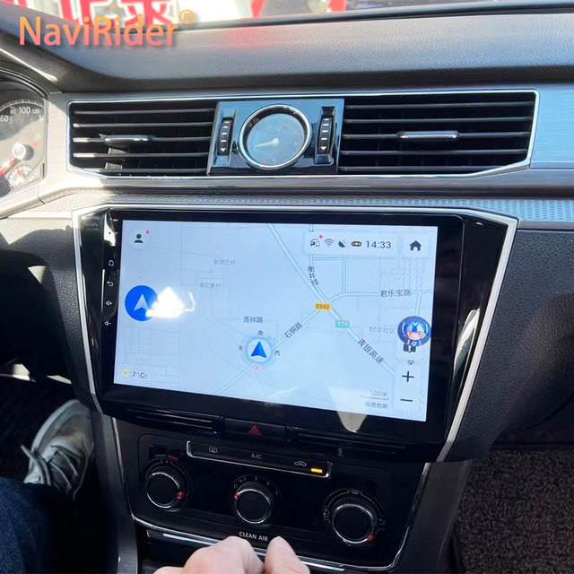 8GB+128GB GPS Navigation Android 13 AI Voice Car Radio Stereo for VW Passat B7 CC 2010-2016 Wireless CarPlay Multimedia Video