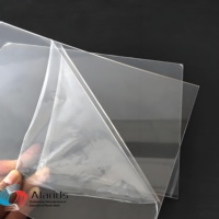 Feuille de PETG transparente écologique de 1 mm, 2 mm, 3 mm, incassable, panneau en plastique transparent pour découpe laser, barrière