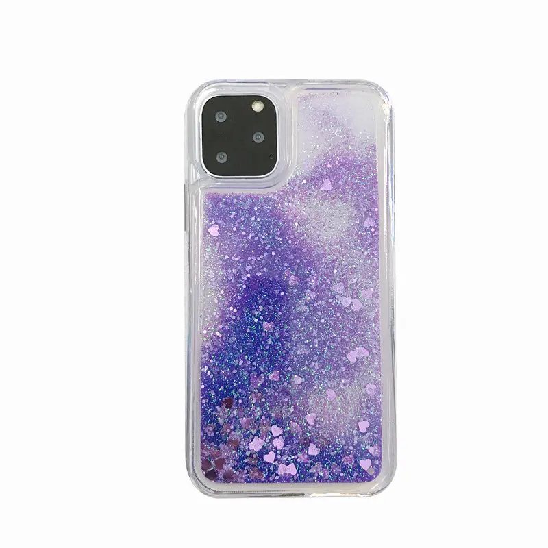 Bling Soft TPU Smartphone Cover Liquid Glitter Quicksand Mobile Phone Case For All Types Of Iphone Case