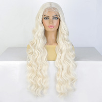 Perruques Lace Front sans colle, ondulées, 13x4, densité 150%, en fibre haute température résistante à la chaleur, couleur gris, pour femmes noires - Meilleures ventes