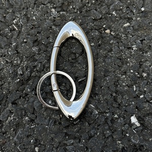 Oval Carabiner Keychain Heavy Duty Zinc Alloy Spring Snap Hook for Outdoor Camping Hiking <strong>Key</strong> <strong>Organizer</strong> - Product Image 5