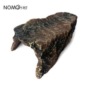 Gran oferta, reptil de resina, <span class=keywords><strong>Roca</strong></span>, Hábitat oculto, cueva, escondite, punto para Tortuga, lagarto, serpiente - Product Image 5