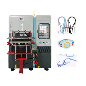 Máquina de vulcanización de placa de prensa de curado de caucho para productos de silicona piezas pequeñas