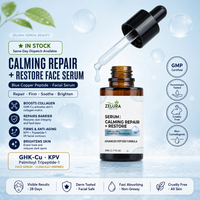 Stock disponible – Sérum réparateur apaisant au peptide de cuivre GHK-CU pour soins de la peau coréens – Produits de beauté anti-âge apaisants pour la peau – Vente en gros