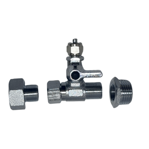 ตัวแปลงข้อต่อแบบอัด 3/8 นิ้ว ตัวผู้ เป็น 1/2 นิ้ว ตัวเมีย สำหรับเครื่องกรองน้ำ RO ใต้ซิงค์ในครัว - Product Image 6