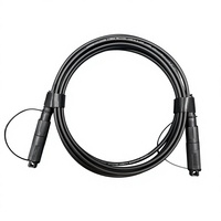 Kabel Patch Fiber Optik Tahan Air IP67 IP68 10m SC APC ke SC APC OS2 G657A2 9/125 Single Mode 5.0mm LSZH UV