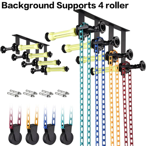Fotografie 4 Roller Wandmontage Handmatig Achtergrondondersteuningssysteem Voor Het Vasthouden Van Achtergronden Fotoshoot Studio-Apparatuur 4 # Roller - Product Image 5