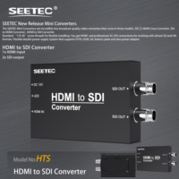 Convertidor SEETEC HTS para SDI, Compatible con Formatos 3G/HD/SD-SDI, Servicios de ODM/OEM en Metal, Personalización, Venta Directa de Fábrica