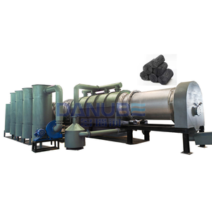 Top Tier Biomass Carbonization Furnace For Straw Sorghum Rice Husk Continuous <b>Drum</b> Carbonizer - Product Image 1