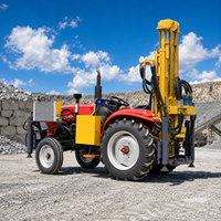 Foreuse rotative pneumatique montée sur tracteur Hengwang pour le forage de puits d'eau en profondeur