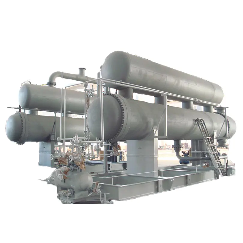 Soğutma parçaları hazır deniz motoru su soğutucu bakır bobin ısı değiştirici soğutma çözümleri için