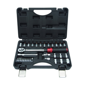 Juego de brocas de llave dinamométrica personalizable de 1/4 ", 2-30Nm, 21 Uds., para <span class=keywords><strong>bicicleta</strong></span>/motocicleta, herramientas de mantenimiento, llave dinamométrica de acero al <span class=keywords><strong>carbono</strong></span> - Product Image 2