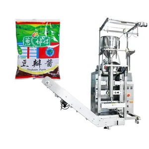 Vertical wasabi Pouch Sachet Filing Liquid Packing Machine Mustard Peanut Sauce Packaging Machine