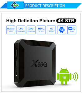 Nouvel arrivage X96Q 1 go 8 go 2 go 16 go Allwinner H313 Quad Core wifi 4k smart internet <span class=keywords><strong>Android</strong></span> 10 iptv hub h265 set top <span class=keywords><strong>Box</strong></span> <span class=keywords><strong>X96</strong></span> <span class=keywords><strong>Q</strong></span> - Product Image 2