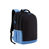 Sac à dos en polyester grande capacité 33,5 L, style Quad 3.0, 3 compartiments, fermeture éclair, pour l'école, l'université, le bureau, sac de jour, logo personnalisé
