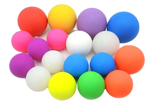 Palloni PULI ad alto rimbalzo SI 20A/PU/TPU + NR materiale diverso dimensioni custom palle giocattolo di gomma - Product Image 6