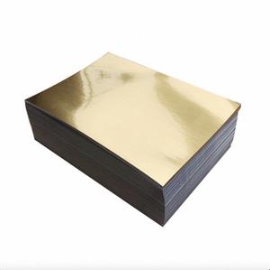 طبقة طباعة ناعمة نافثة للحبر بلون ذهبي وفضي لامع وبسطح مطفي مطفي صلب صلب من الحيوانات الأليفة ذاتية اللصق - Product Image 4