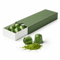 Capsules de Matcha, dosettes de thé vert, capsules de café individuelles pour machine à café, vente en gros en Europe