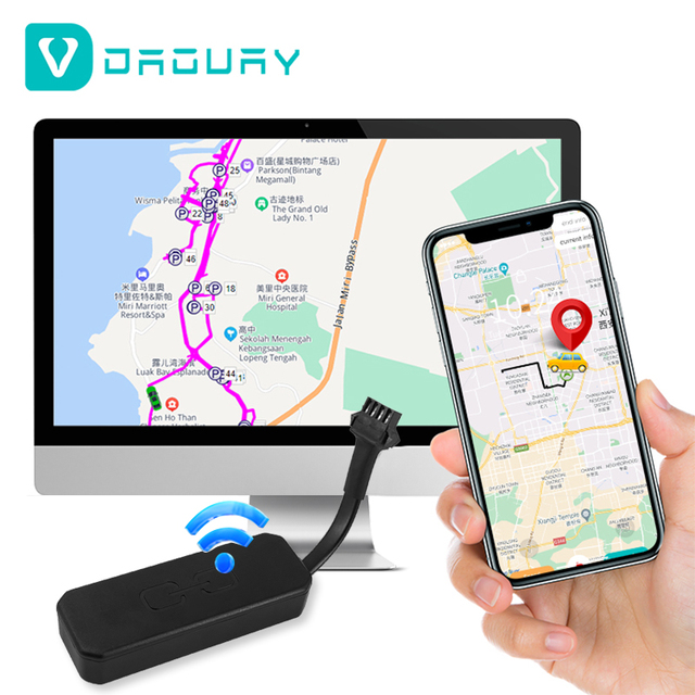 Wholesale New Model 2g Gps Tracking Device Ezzloc WJ1 for Vehicle Car Motorcycle Free App Gps Tracker