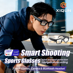 Gafas Inteligentes con IA W611, Traducción en Tiempo Real, Cámara de Video, Resistentes al Agua IPX6, Carga Magnética - Product Image 5