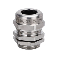 Presse-étoupes M12*1.5 en acier inoxydable SS304 SS316, étanches IP68, conformes ATEX, pour câbles, fixation professionnelle de précision CNC