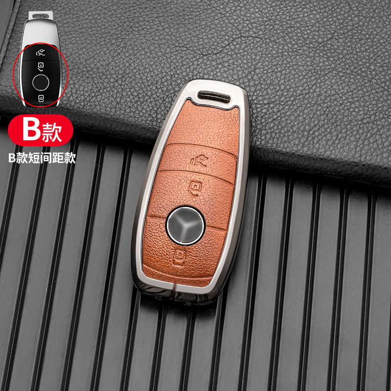 B 3btns gunmetal &amp; marron