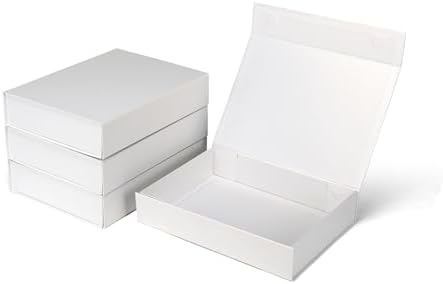 4 pack white-115x85x23 inch