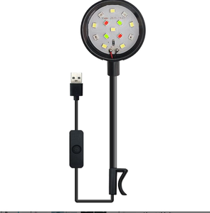 360 rotation <span class=keywords><strong>pas</strong></span> <span class=keywords><strong>cher</strong></span> rond USB petit mini clip longue durée Led <span class=keywords><strong>Aquarium</strong></span> lumière pour <span class=keywords><strong>aquarium</strong></span> plante grandir lampe - Product Image 6