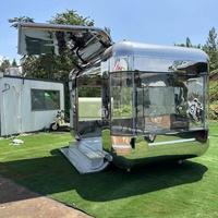 Food Truck Op Maat Gemaakte Eetwagen Hotdog Pizza Koffie Ijs Mobiele Camping Trailer Winkelcentrum Avondmarkt Buffet Auto