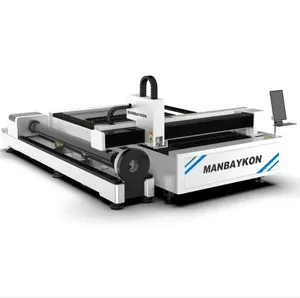 Machine de découpe laser à fibre optique, petite taille, cnc 3015 laser à grande vitesse, tube en acier
