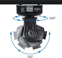 30W Mini DMX 8 Gobo Patterns LED Stage Beam Light pour DJ Disco Wdiing Party Moving Head Lights