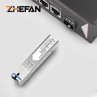 Module optique émetteur-récepteur ZHEFAN 10g SFP+ 10/20/40km monomode monofibre compatible Ericsson Intel Brocade Dell HP