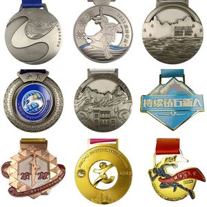 Fabricante personalizado 3D aleación de zinc Metal Medalla deporte Kickboxing medallas Jiu Jitsu Judo Kung Fu boxeo Karate Taekwondo medalla - Product Image 5