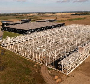 Bâtiment d'entrepôt en acier à ossature portique pour stockage industriel avec conception résistante aux tremblements de terre et aux charges de neige - Product Image 3