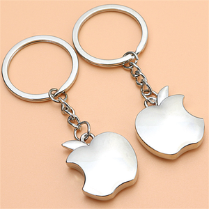 พวงกุญแจของขวัญคริสต์มาสอีฟของขวัญเล็กๆจี้โกลเด้นแอปเปิ้ลรุ่นพวงกุญแจโลหะผลไม้ - Product Image 5