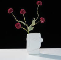 Fleurs artificielles Globe Amarante, fausses boules de pompons multicolores en soie écologique, pour arrangements floraux de Noël et de la maison