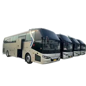 ZHONGTONG 6126 50 Seats 1.5 Deck LUXURY Customizable Bus RHD OK Intercity Express Transport Coach For Africa Economic Reliable