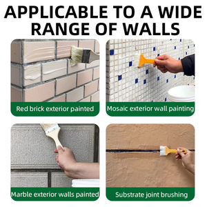 Revestimiento Impermeable Acrílico Transparente Puro, Resistente a los Álcalis, Tipo Emulsión Acuosa, para Reparación de Grietas en Techos, Fugas en Baños y Cocinas - Product Image 4