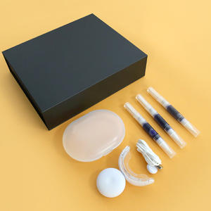 Kit <span class=keywords><strong>de</strong></span> Blanqueamiento Dental con Certificación CE/FDA, con Peróxido <span class=keywords><strong>de</strong></span> Hidrógeno al 6% + PVP, Corrector <span class=keywords><strong>de</strong></span> Color Morado V34, Luz LED Azul y Roja <span class=keywords><strong>de</strong></span> 32 LED para Blanquear - Product Image 2