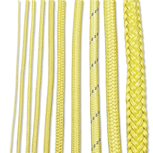 Corda intrecciata in aramide corda resistente al calore resistente all'usura corda Kevlar ignifuga nelle dimensioni 6mm 8mm 10mm 12mm 16mm 18mm 20mm - Product Image 1