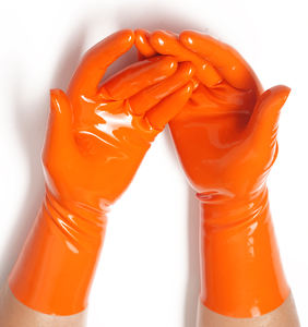 カスタムカット フェティッシュ ラテックス グローブ ロング＆ショート ファッション手袋 加工サービス付き ゴム製品 - Product Image 6